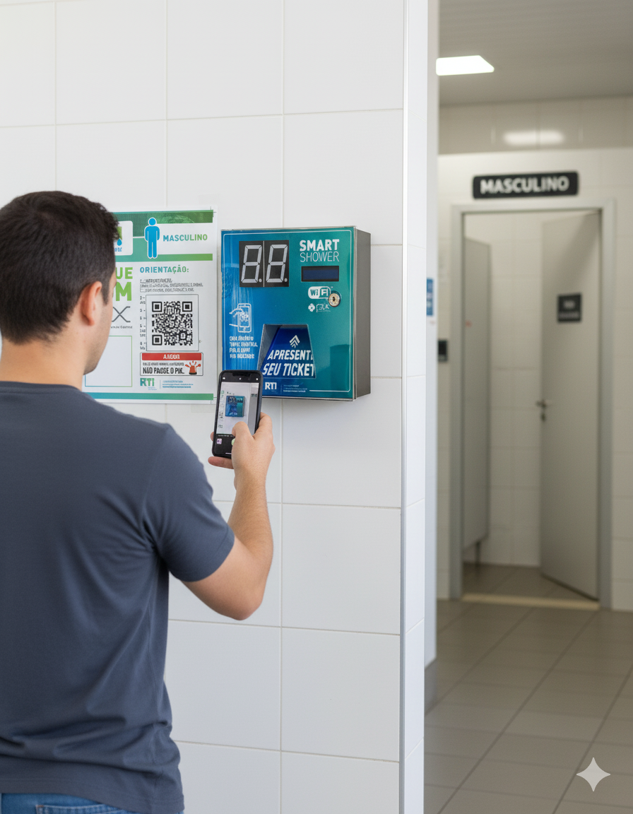 Smart Shower WiFi - Conectado